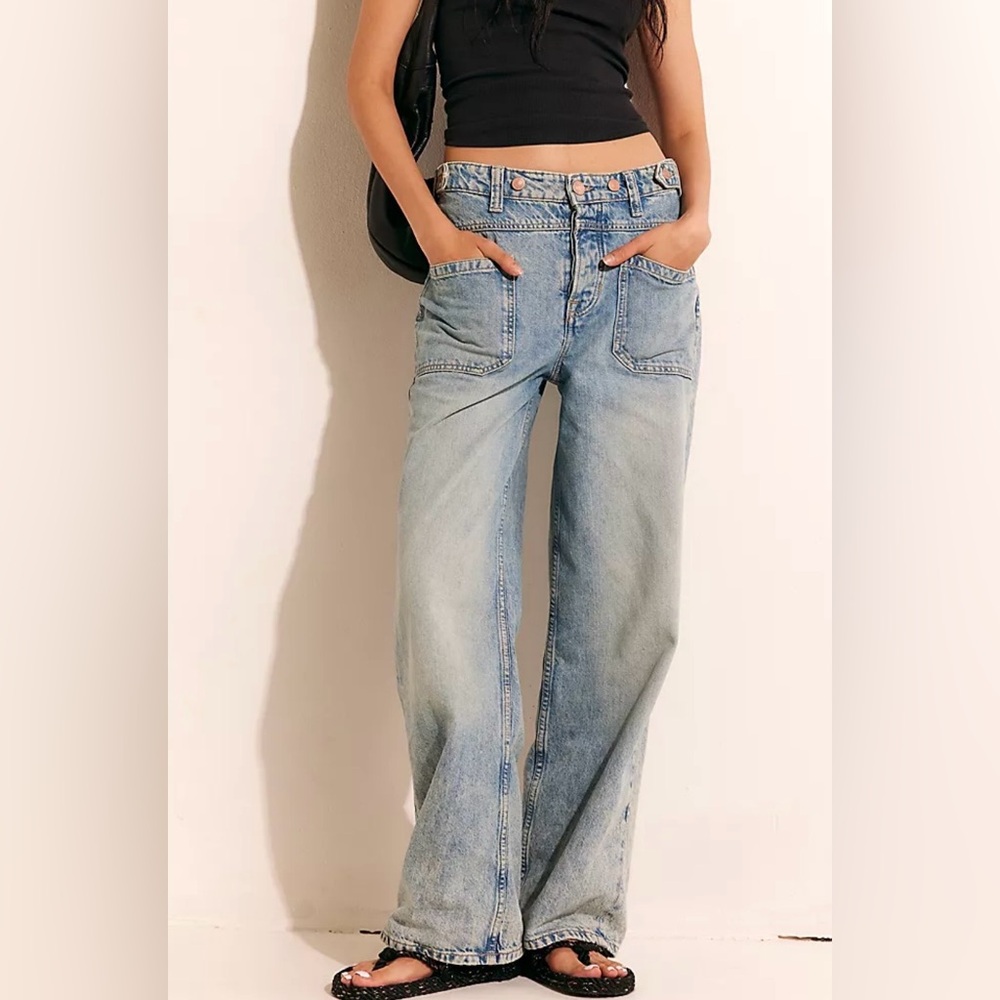 *UPDATE* Free People, We The Free Palmer Cuffed Jeans SIZE 29